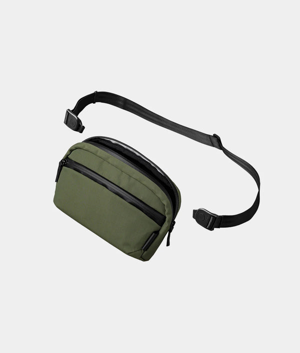Flight Sling Black 1L Green Axoflux 210D