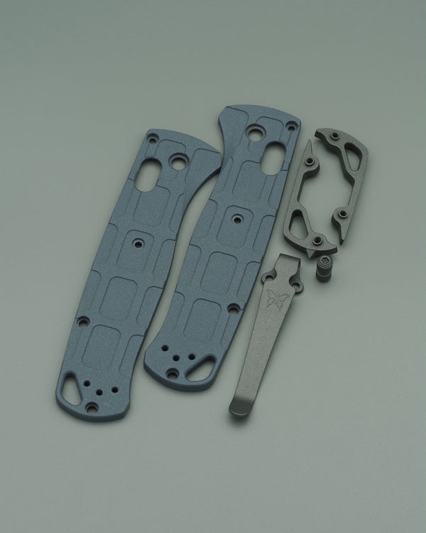 Benchmade Bugout 535 Titanium Scales Kit - Kinetic Slate