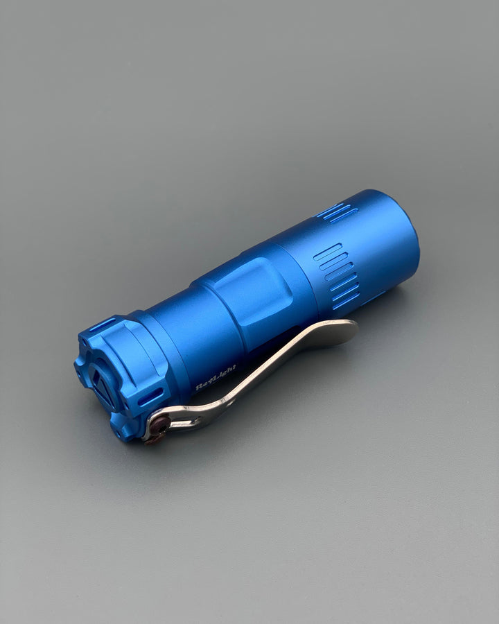 ReyLight Rook Blue Aluminum Flashlight – Onibai