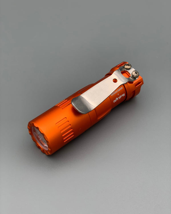 Rook Orange Aluminum Flashlight