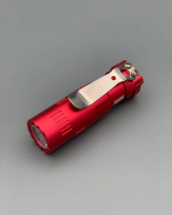 Rook Red Aluminum Flashlight