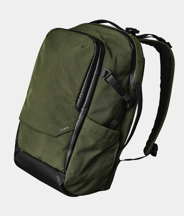 Elements Travel Backpack - Army Green Axoflux 600D