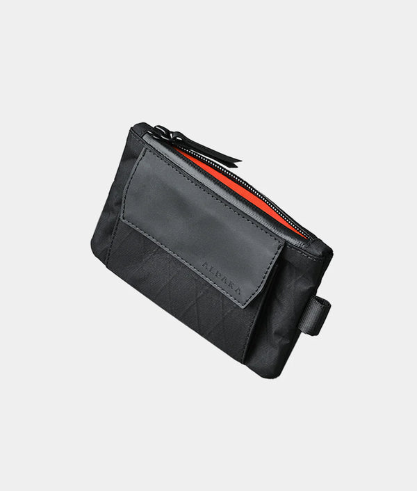 Zip Pouch Coin Black VX21