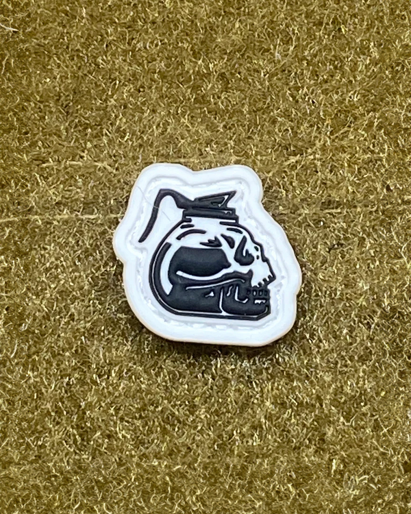 Dead Without Coffee PVC Cat Eye Morale Patch
