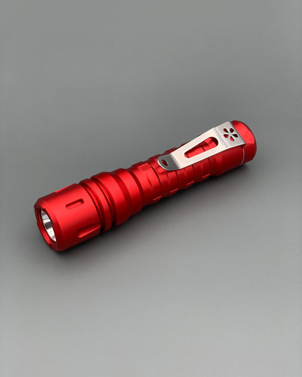 LANapple Red Aluminum Flashlight